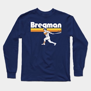 Alex Bregman Slugger Swing Long Sleeve T-Shirt